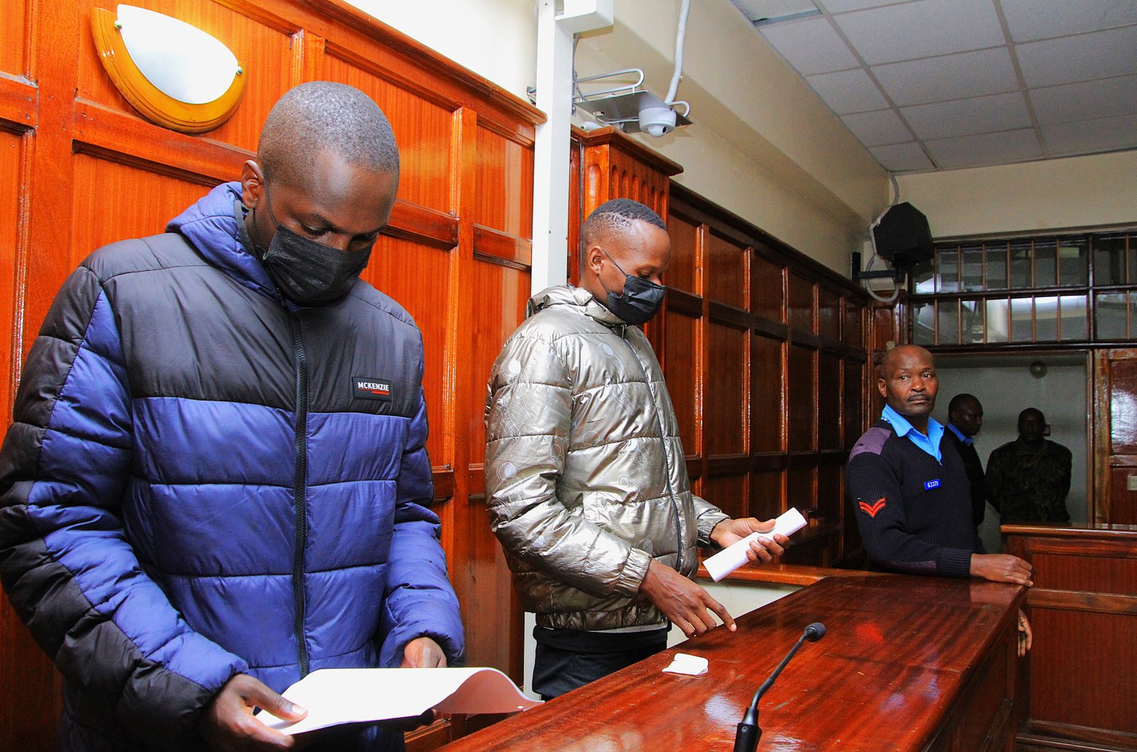 Klinzy Masinde and Duncan Kiprono