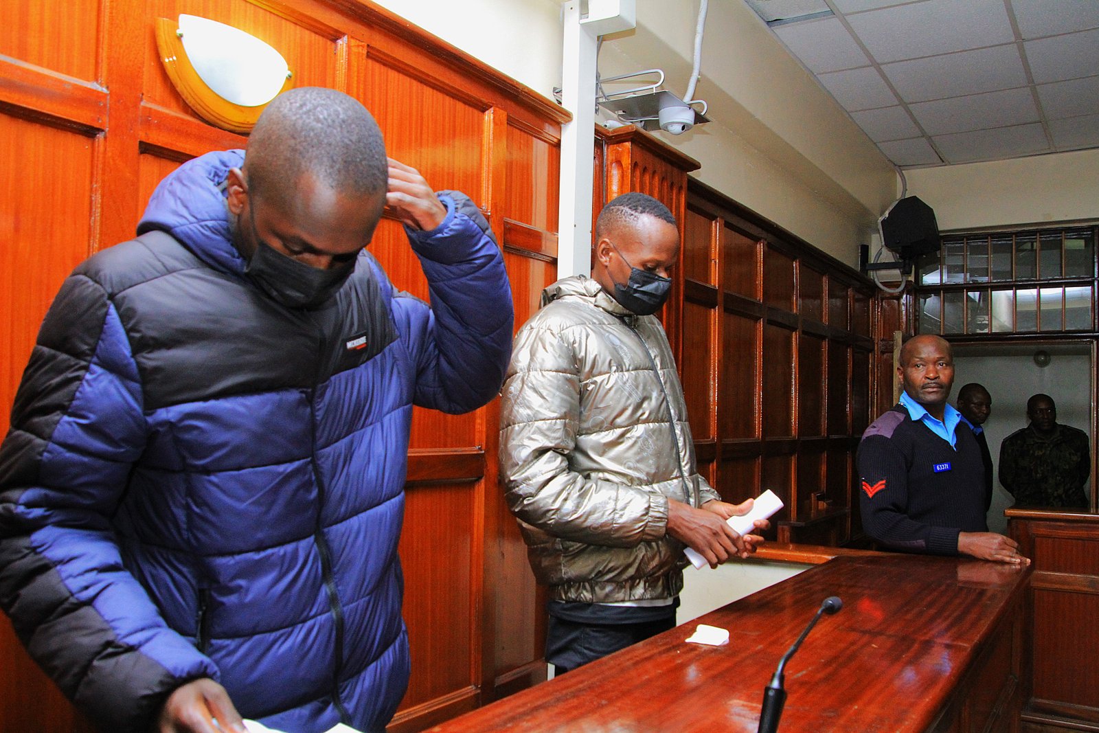 Klinzy Masinde and Duncan Kiprono