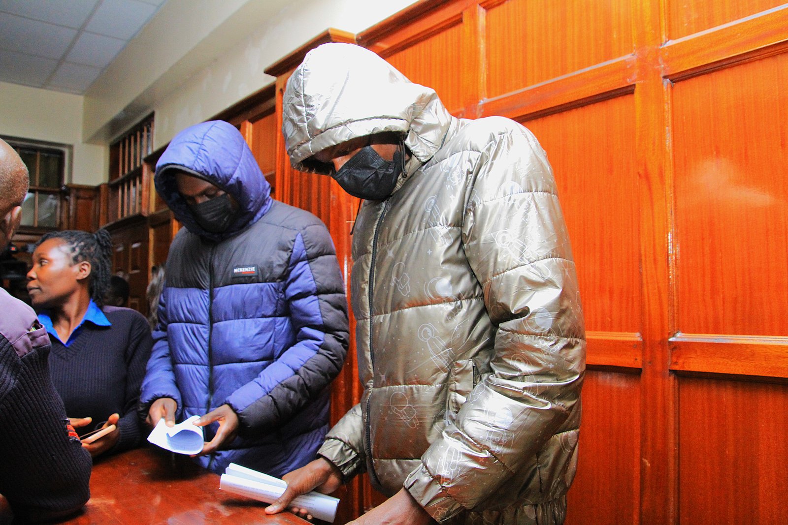 Klinzy Masinde and Duncan Kiprono