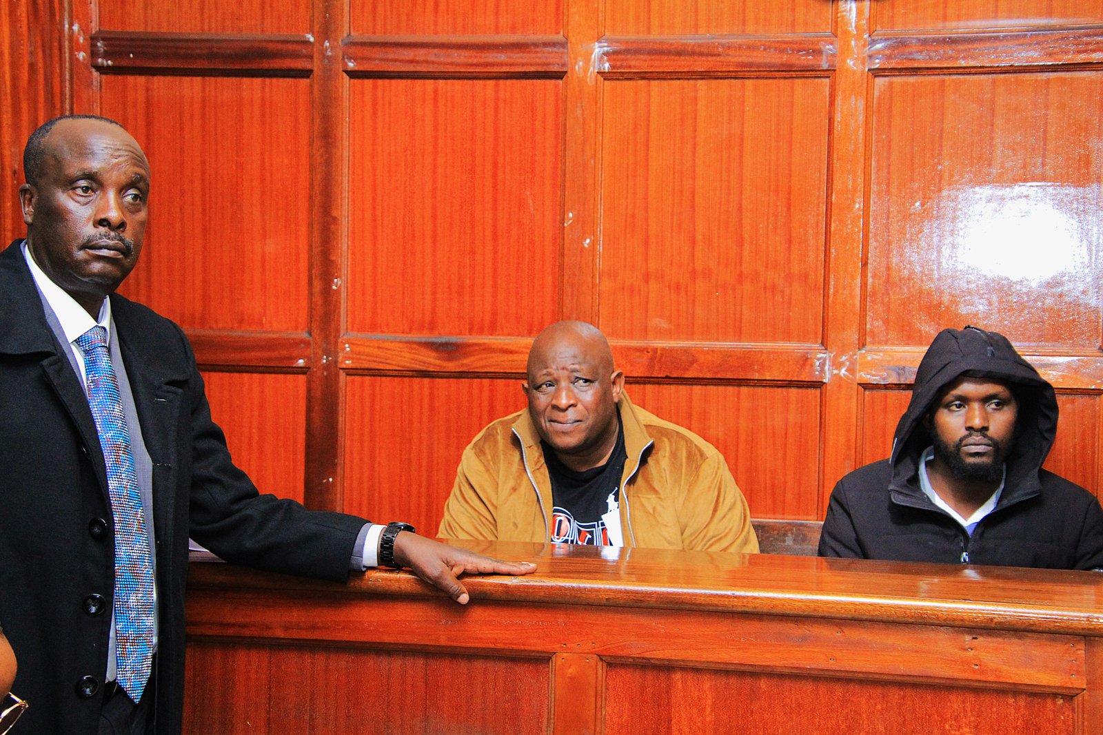 Danstan Omari, Samson Talam and Kiprotich Ronoh