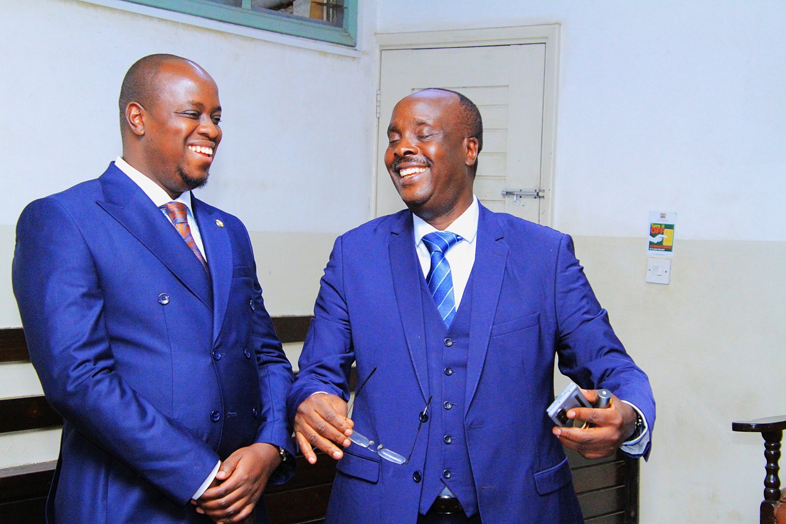 Danstan Omari and Stanley Kinyanjui