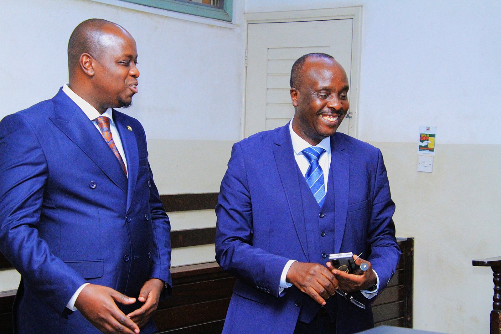 Danstan Omari and Stanley Kinyanjui