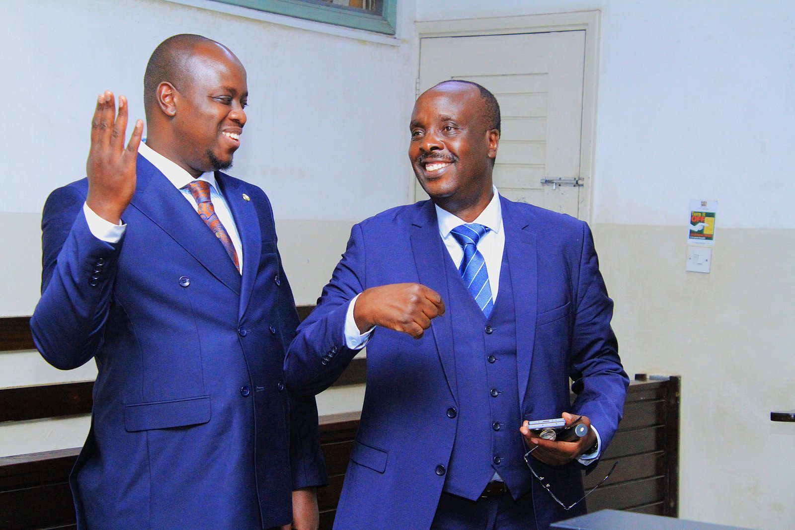 Danstan Omari and Stanley Kinyanjui