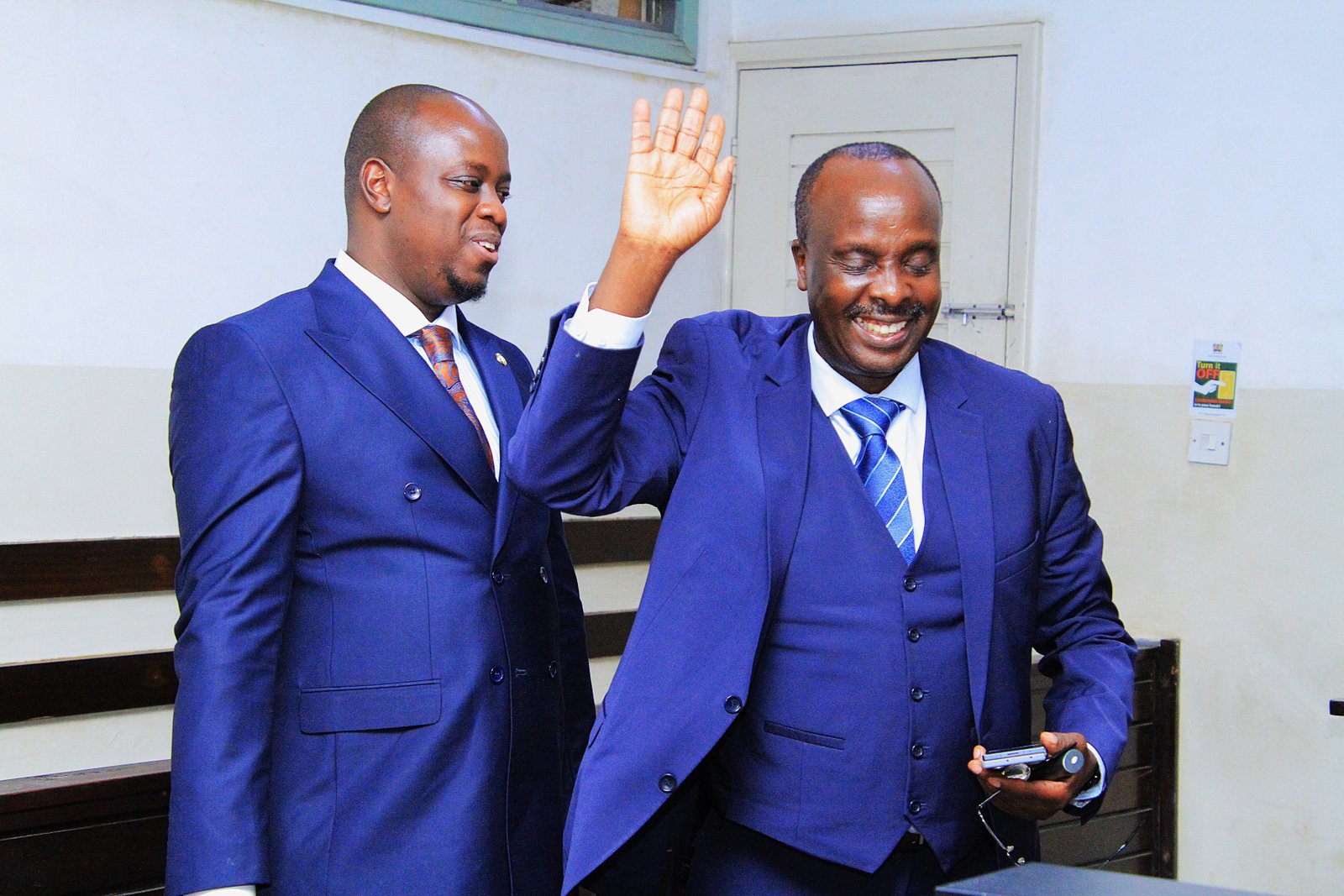 Danstan Omari and Stanley Kinyanjui