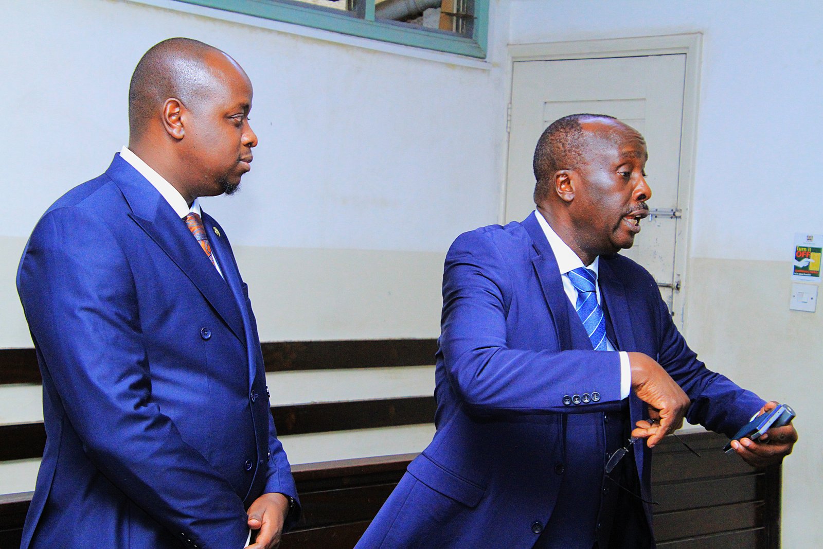 Danstan Omari and Stanley Kinyanjui