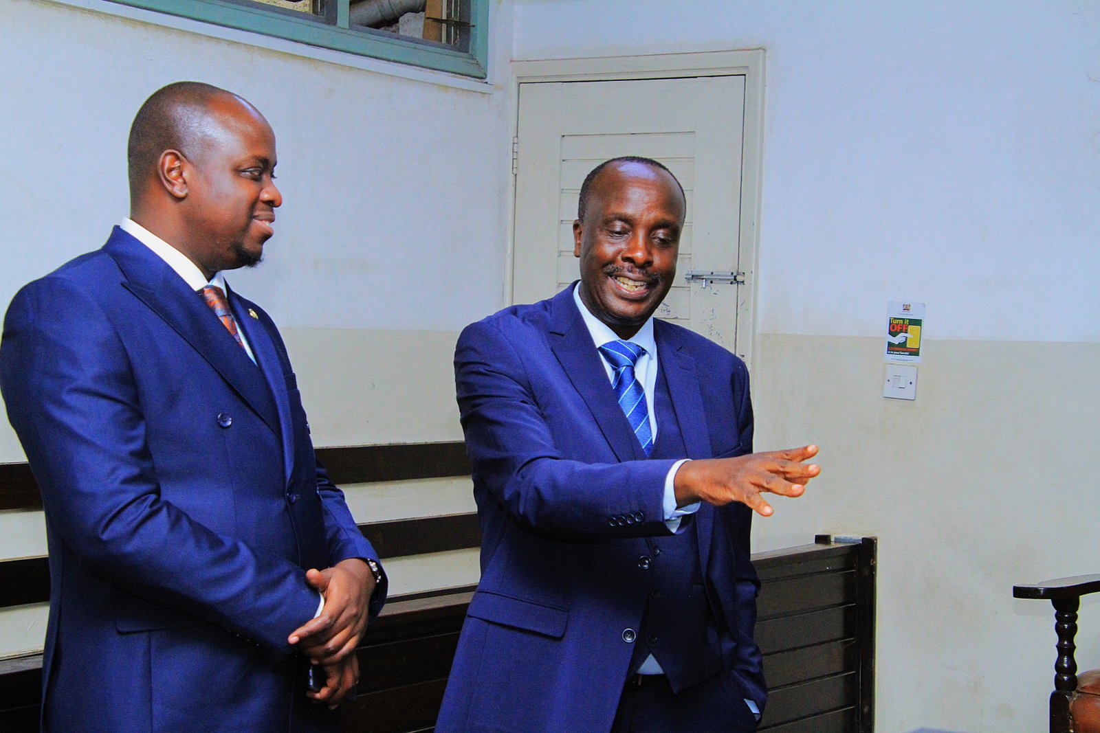 Danstan Omari and Stanley Kinyanjui