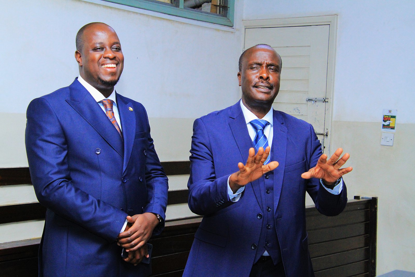 Danstan Omari and Stanley Kinyanjui