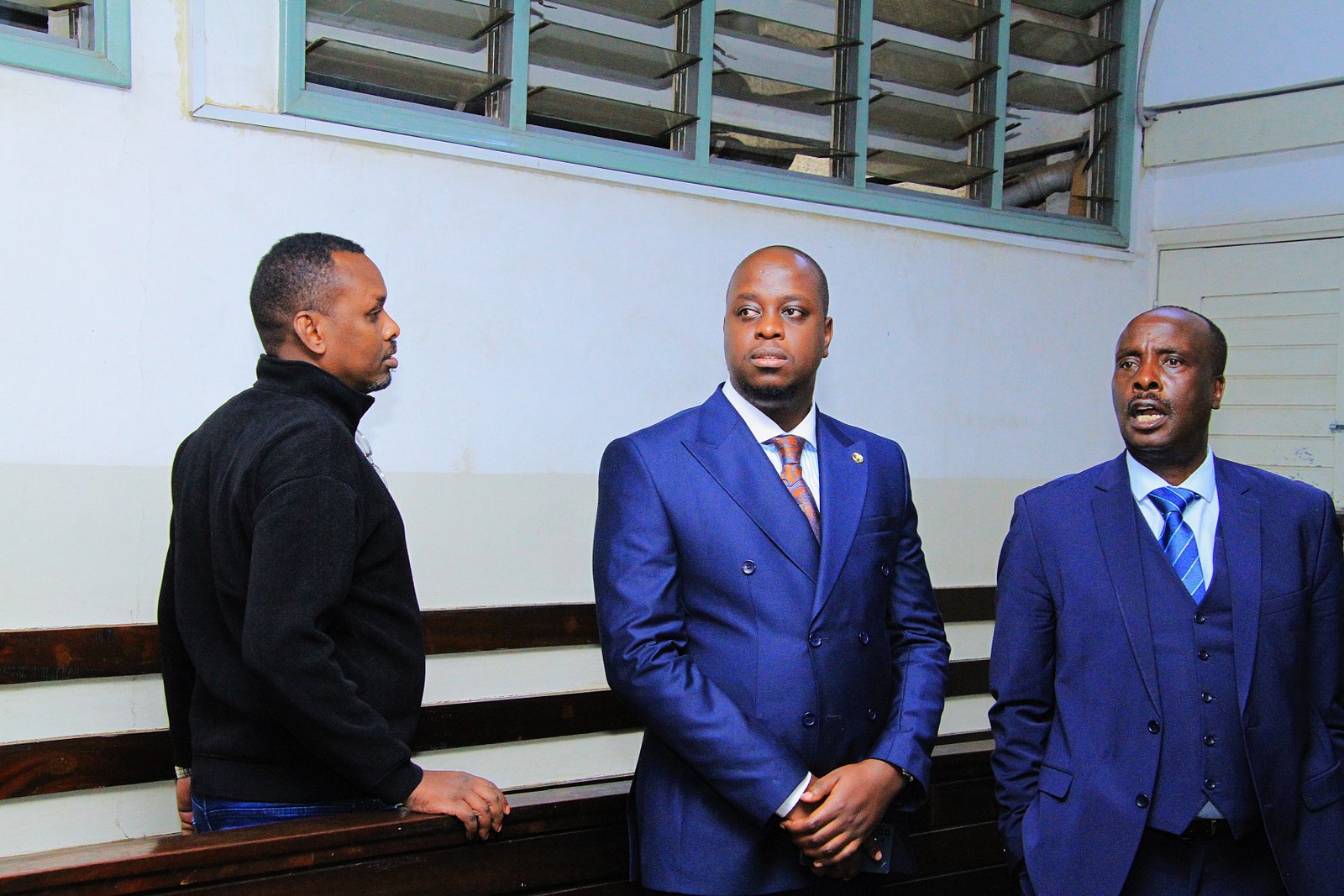 Danstan Omari,  Ahmed Rashid  and Stanley Kinyanjui