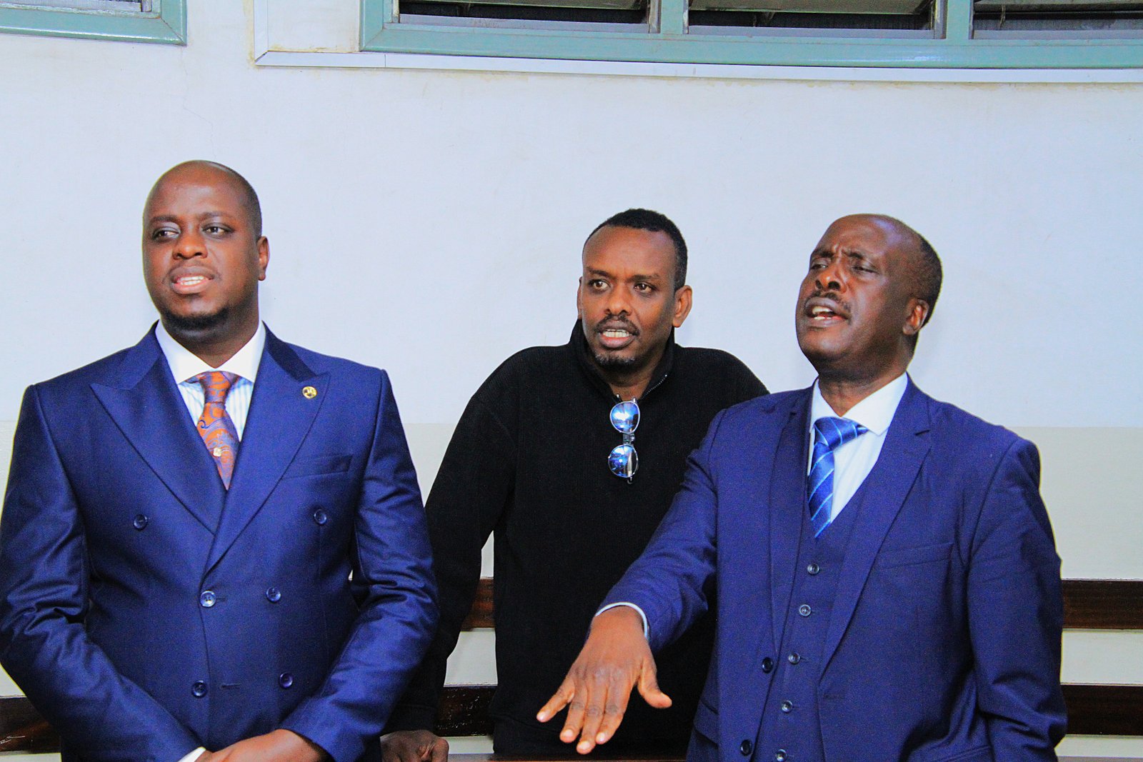 Danstan Omari,  Ahmed Rashid  and Stanley Kinyanjui