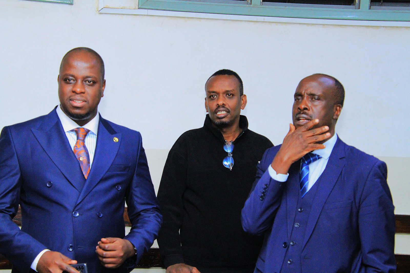 Danstan Omari,  Ahmed Rashid  and Stanley Kinyanjui