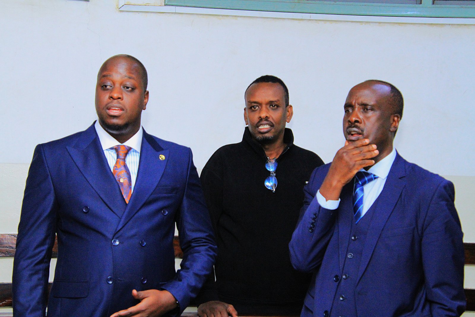 Danstan Omari,  Ahmed Rashid  and Stanley Kinyanjui