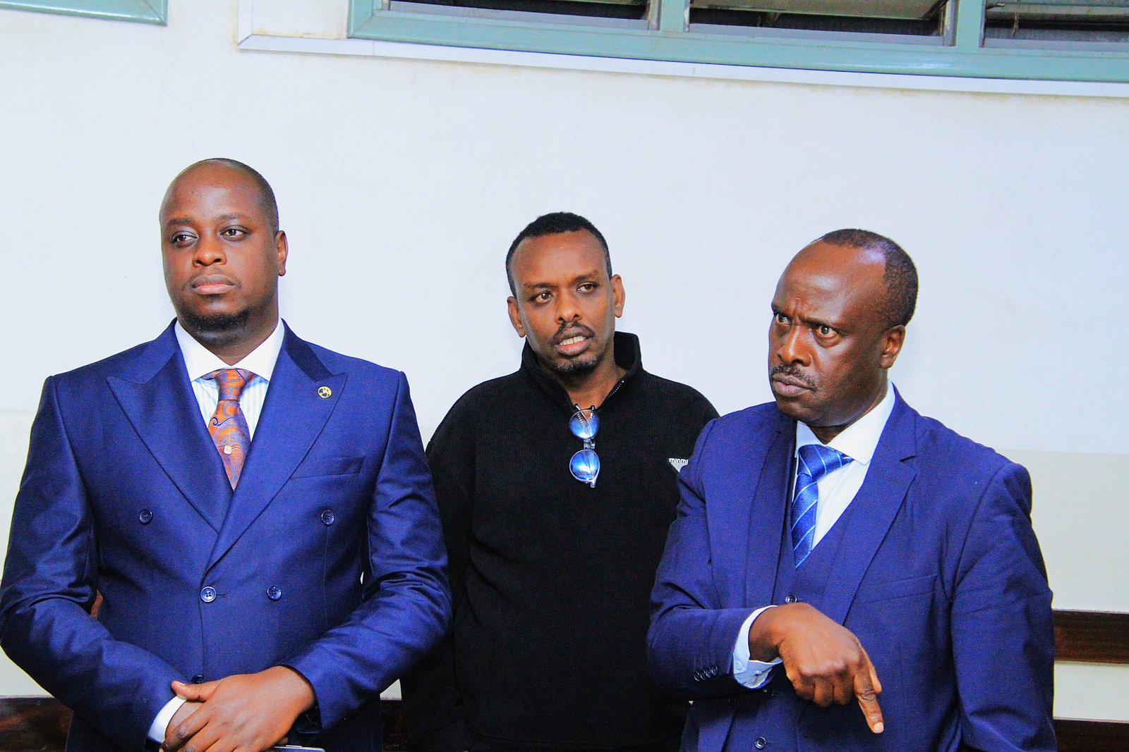 Danstan Omari,  Ahmed Rashid  and Stanley Kinyanjui