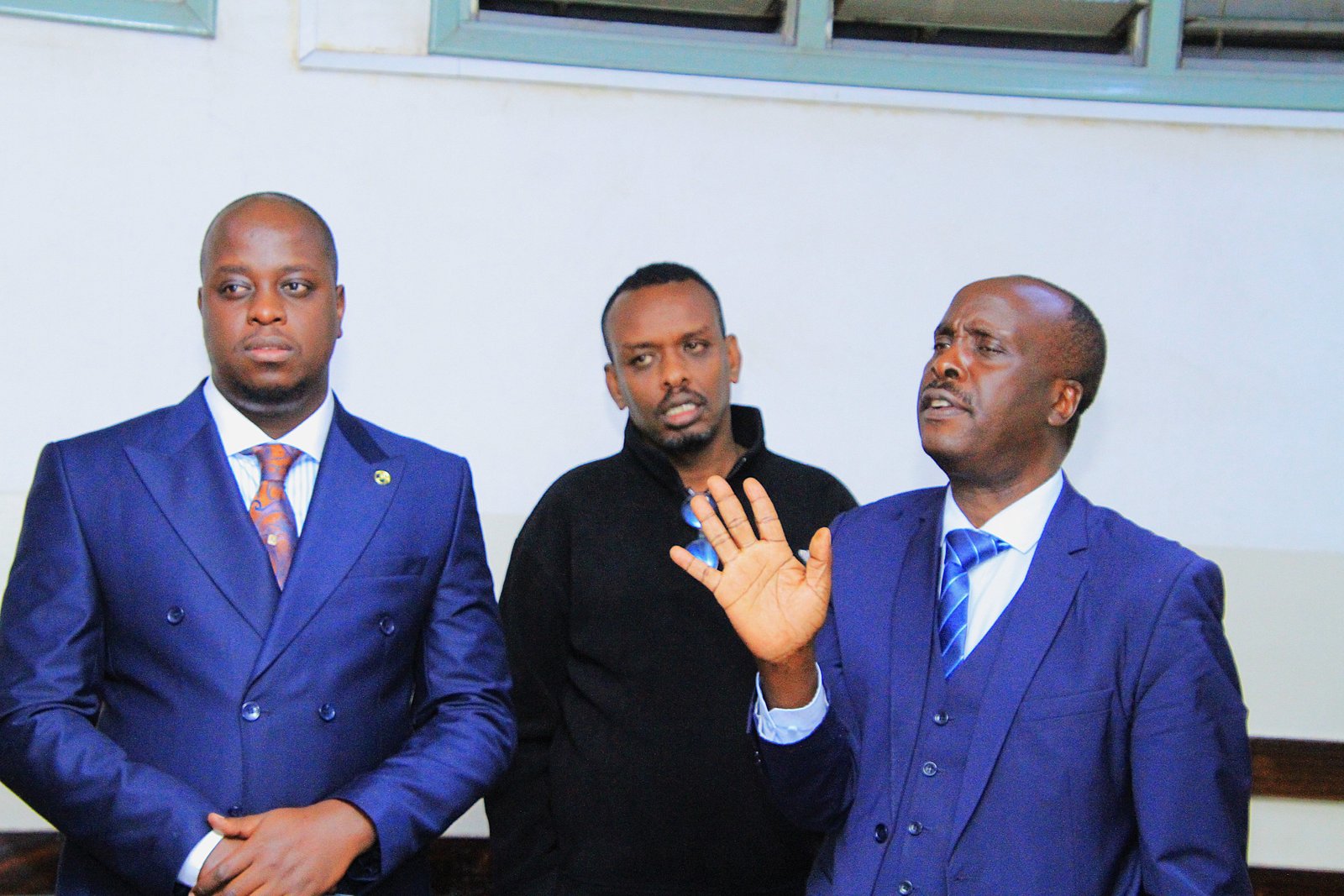 Danstan Omari,  Ahmed Rashid  and Stanley Kinyanjui