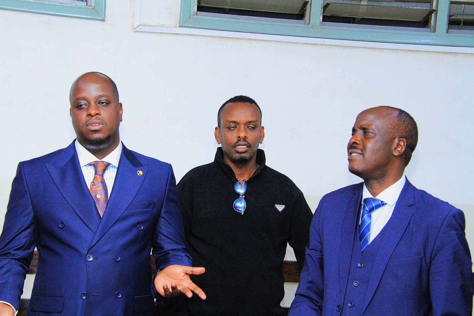 Danstan Omari,  Ahmed Rashid  and Stanley Kinyanjui