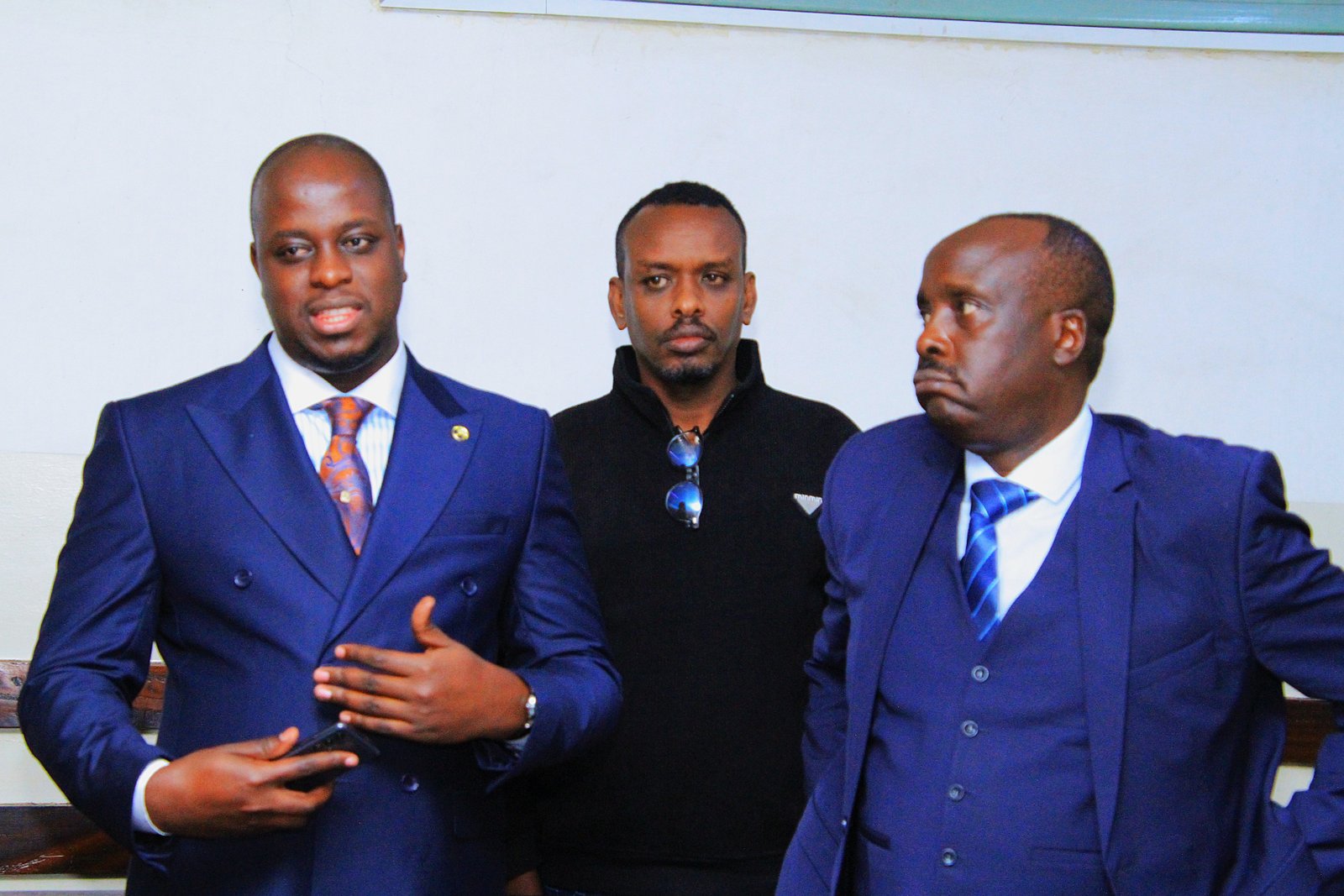 Danstan Omari,  Ahmed Rashid  and Stanley Kinyanjui