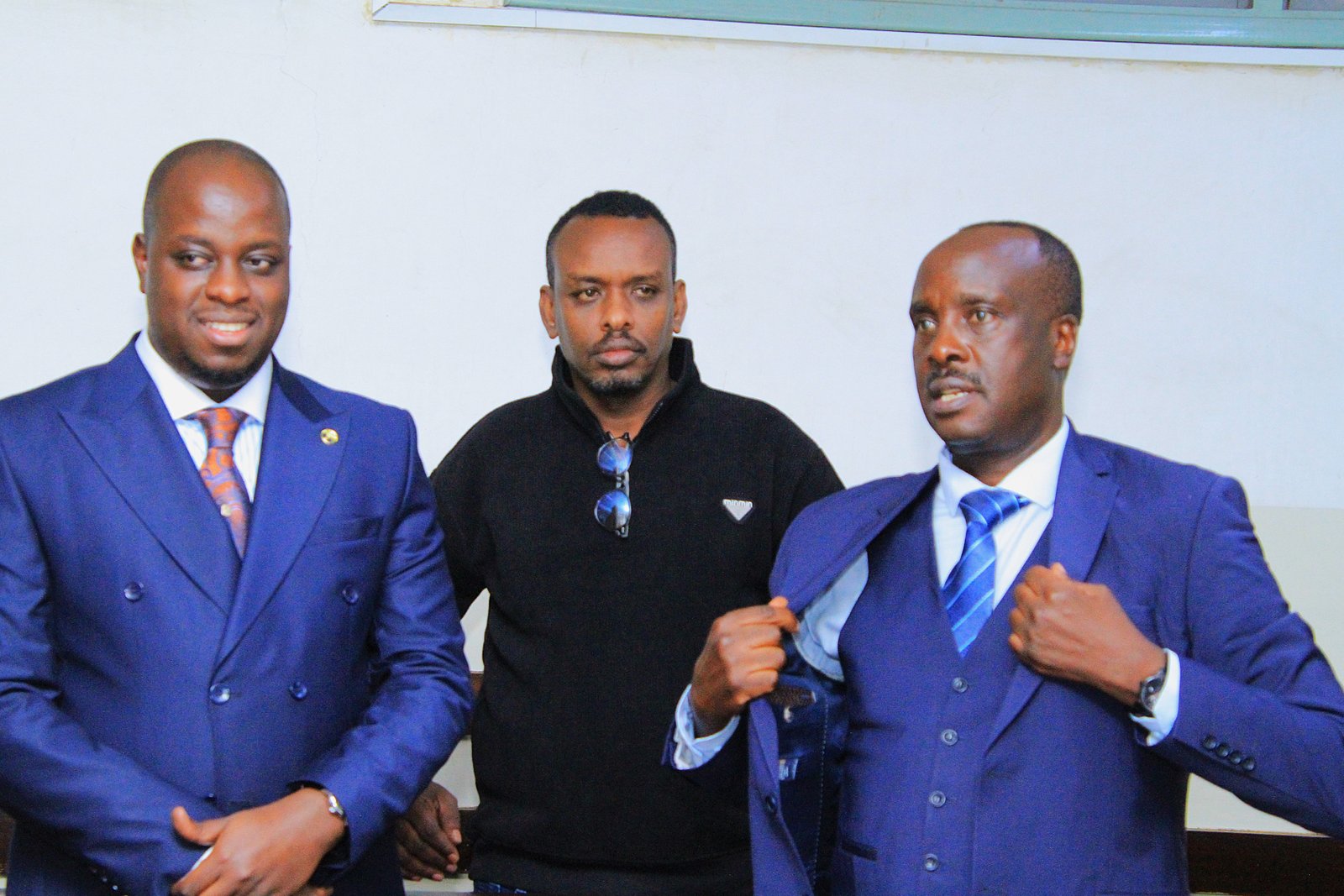 Danstan Omari,  Ahmed Rashid  and Stanley Kinyanjui