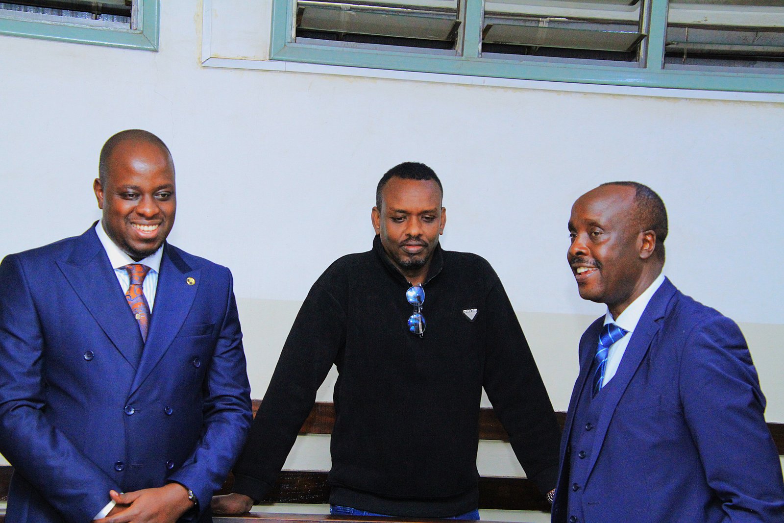 Danstan Omari,  Ahmed Rashid  and Stanley Kinyanjui