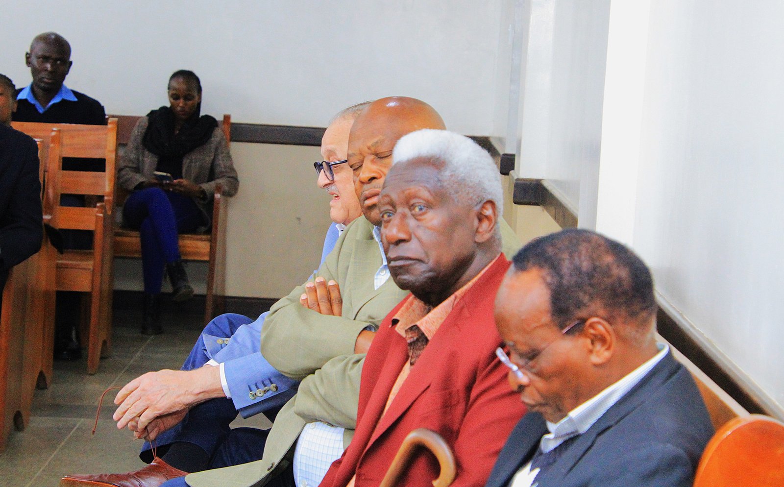 Dave Munya,  Joseph Mbui, David Onyonka and Deepak Kumar Kamani