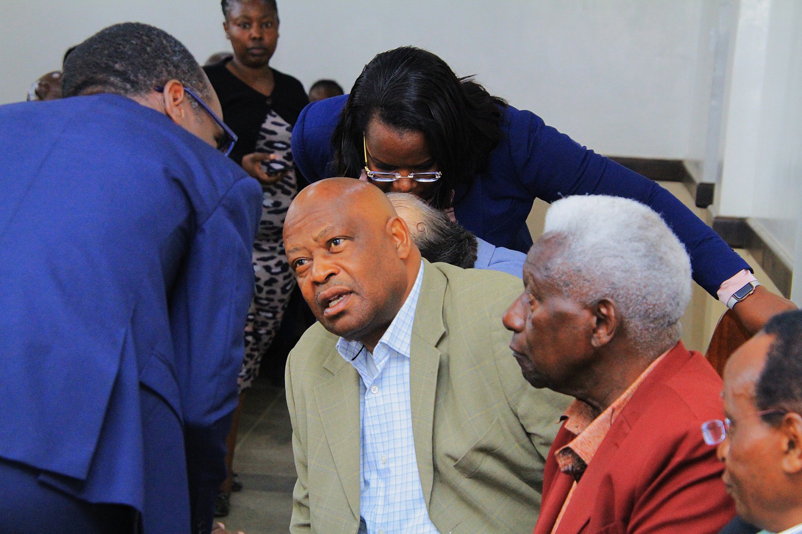 Dave Munya,  Joseph Mbui, David Onyonka and Deepak Kumar Kamani