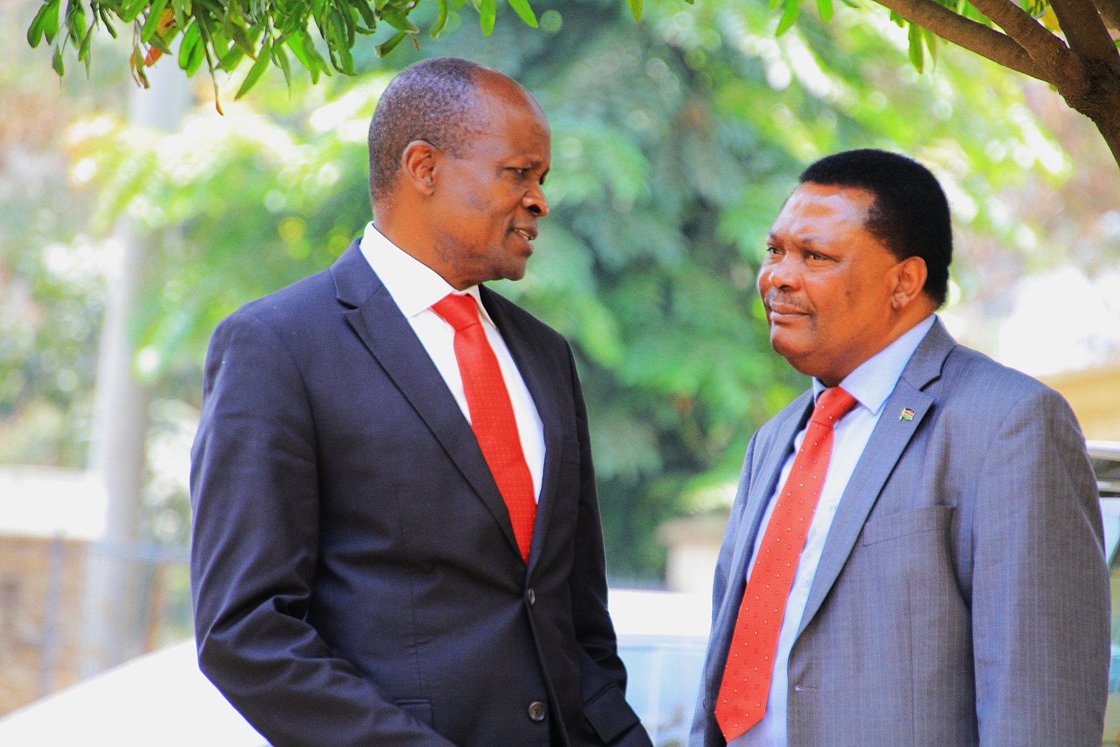 Zachary Okoth Obado with Kioko Kilukumi