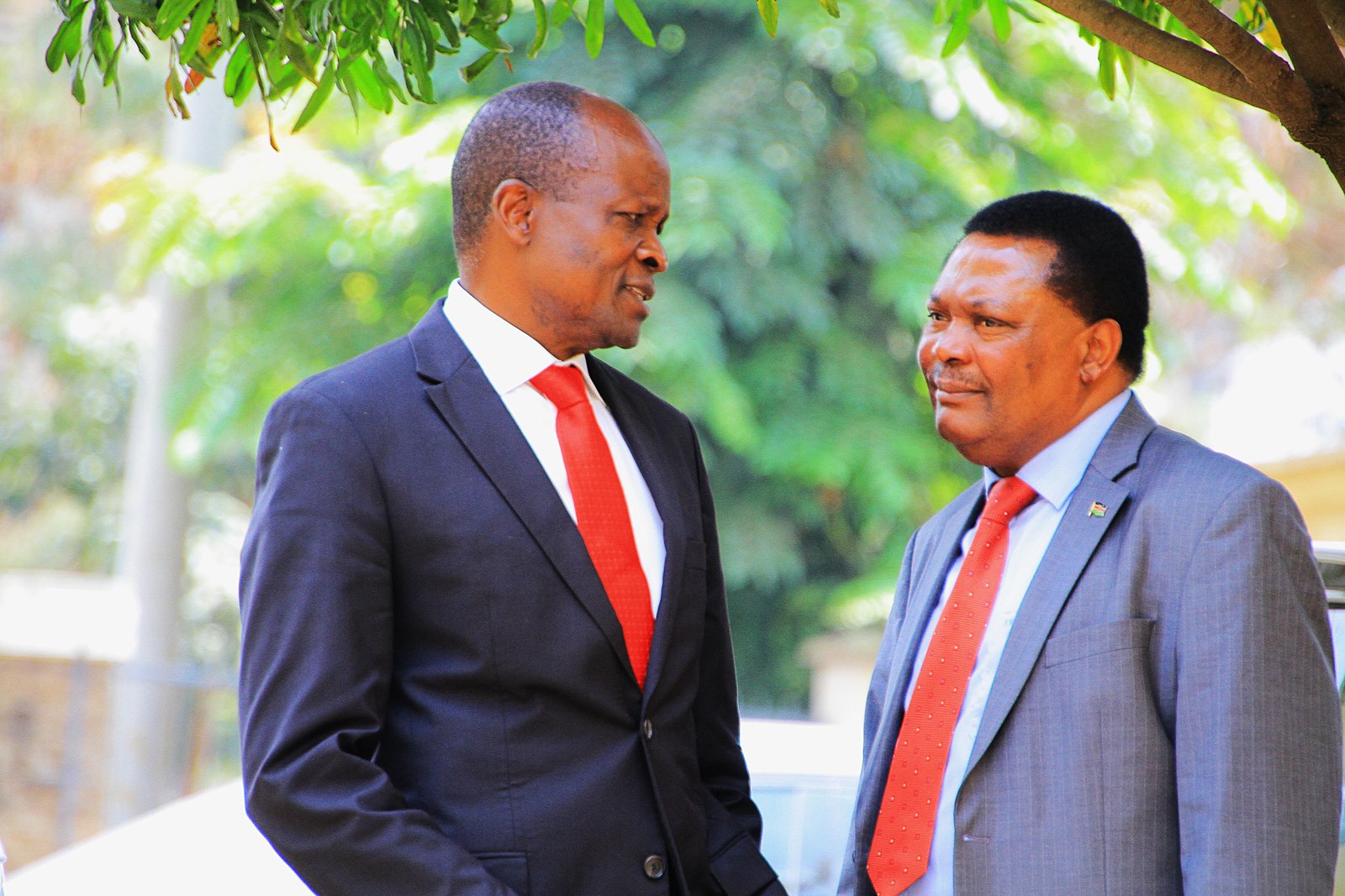 Zachary Okoth Obado with Kioko Kilukumi