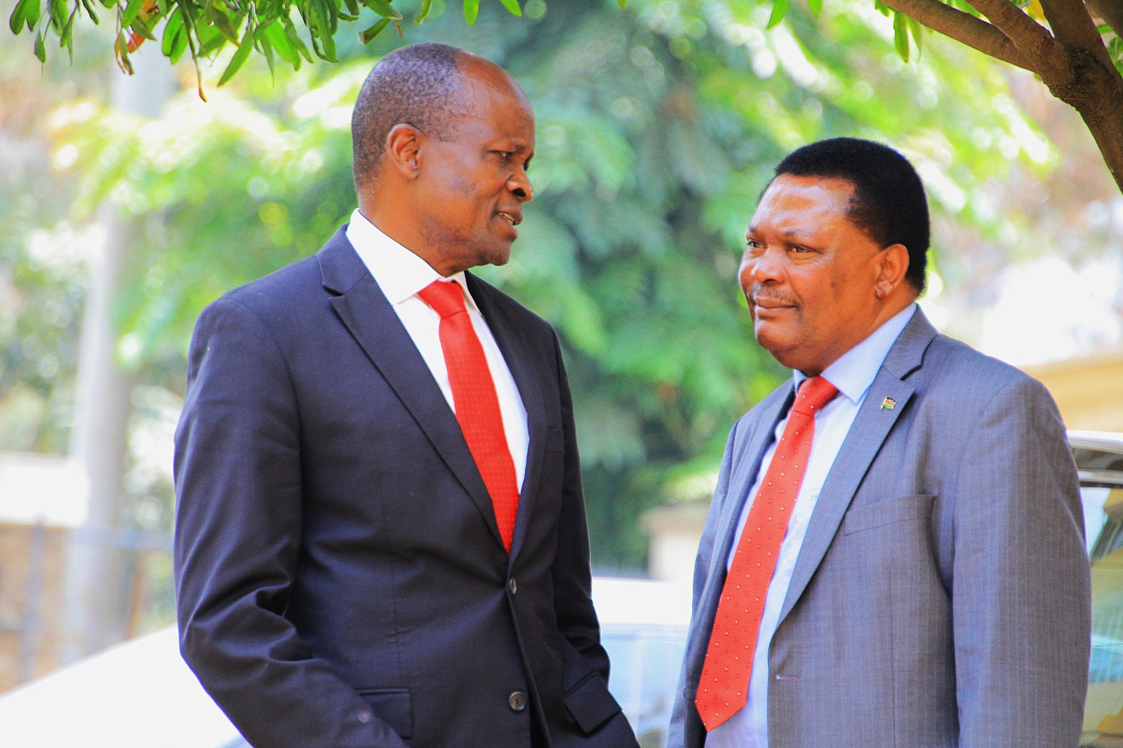 Zachary Okoth Obado with Kioko Kilukumi