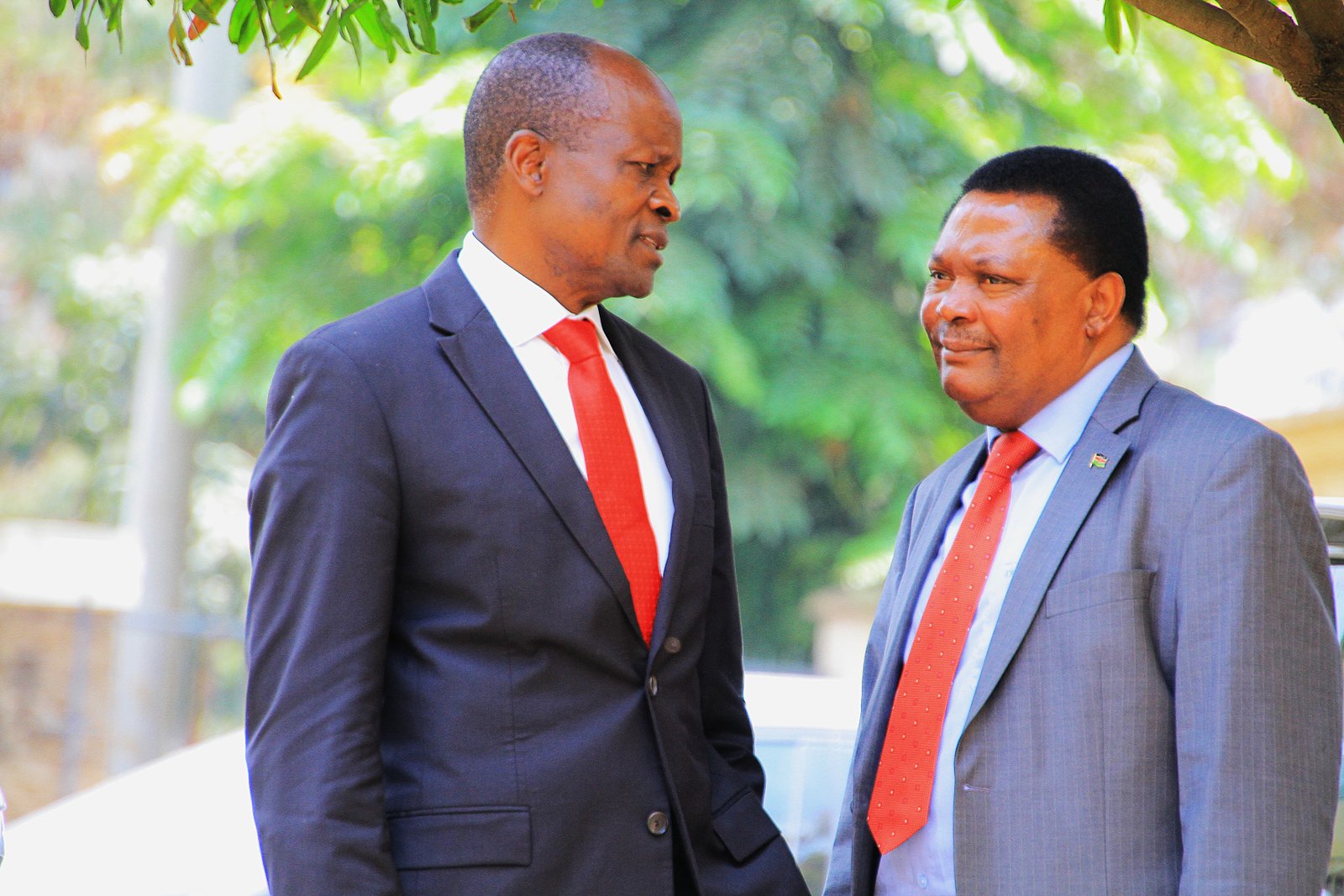 Zachary Okoth Obado with Kioko Kilukumi