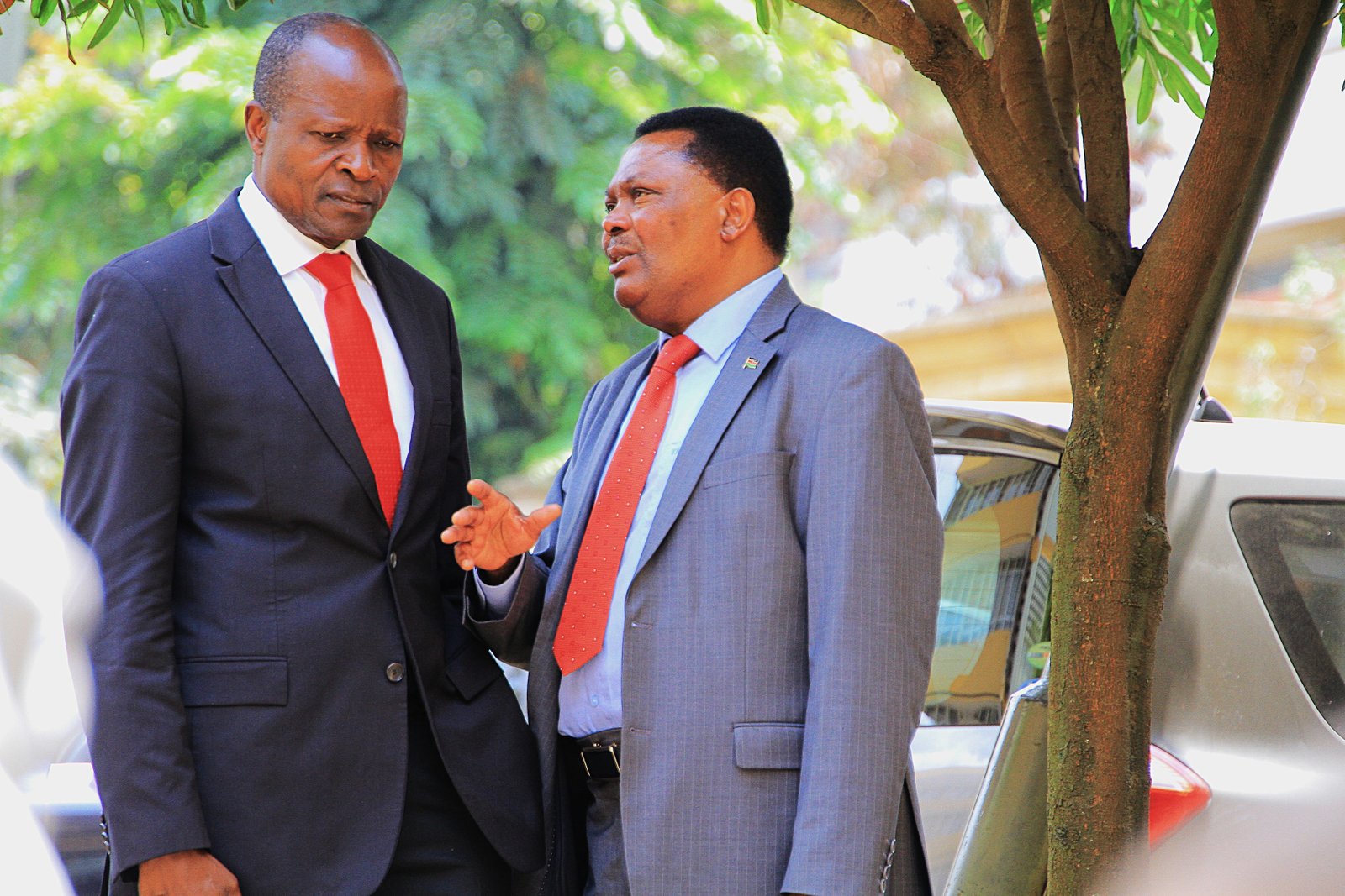 Zachary Okoth Obado with Kioko Kilukumi