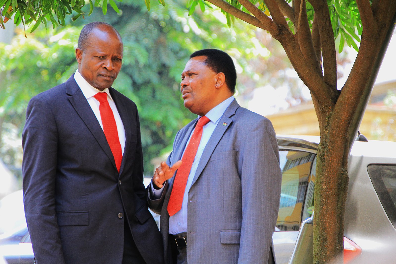 Zachary Okoth Obado with Kioko Kilukumi