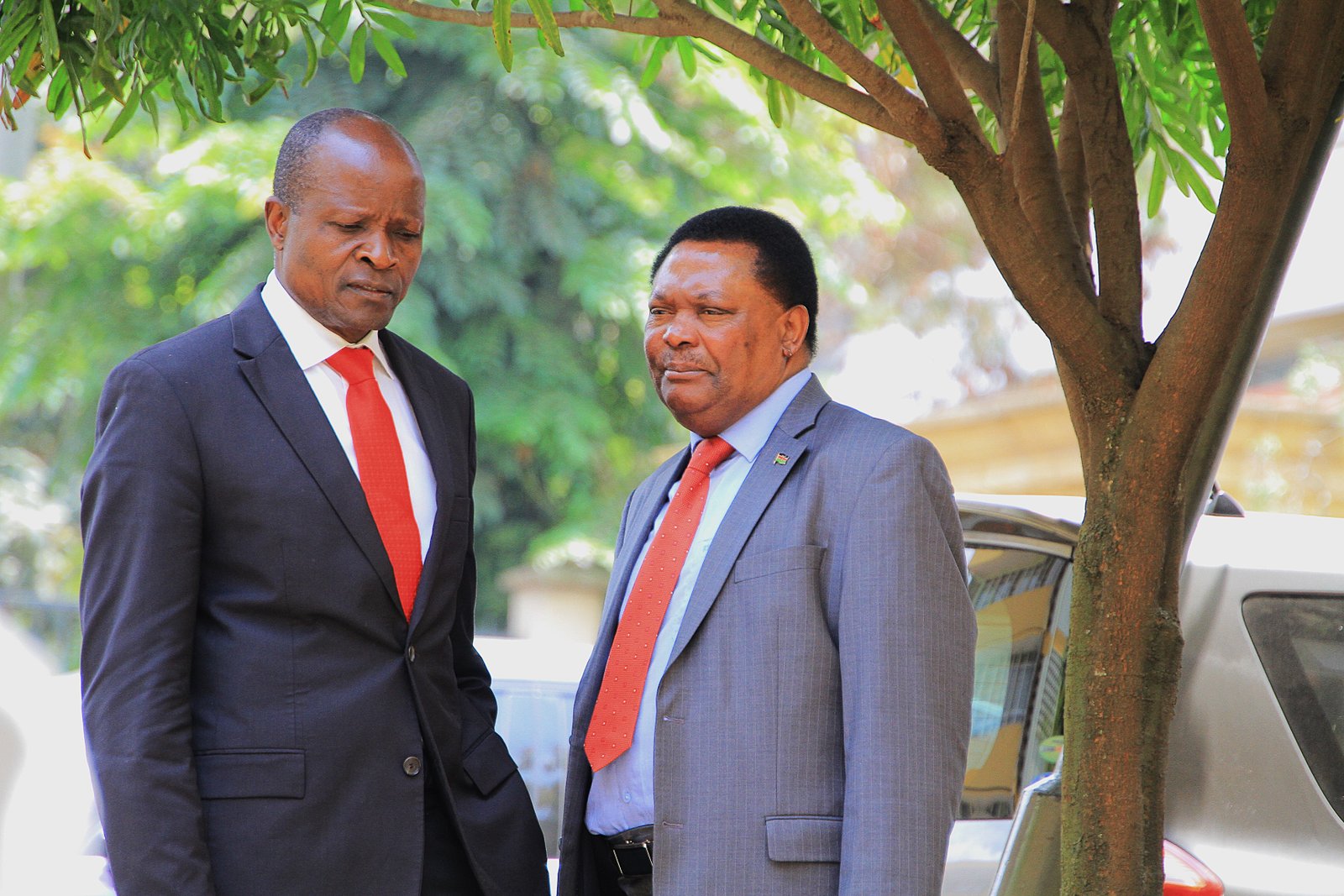 Zachary Okoth Obado with Kioko Kilukumi