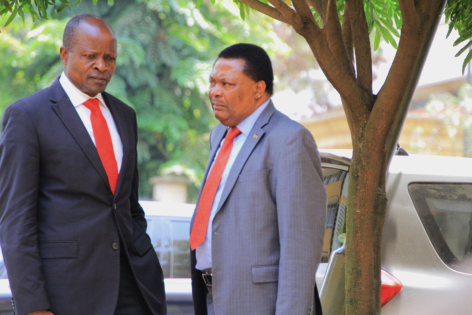 Zachary Okoth Obado with Kioko Kilukumi