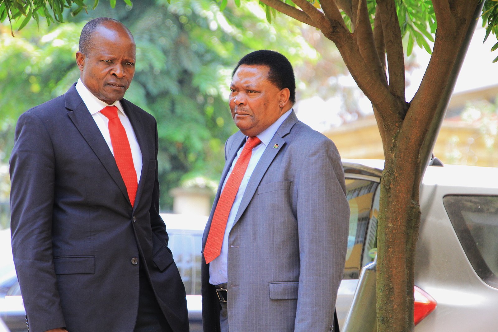 Zachary Okoth Obado with Kioko Kilukumi