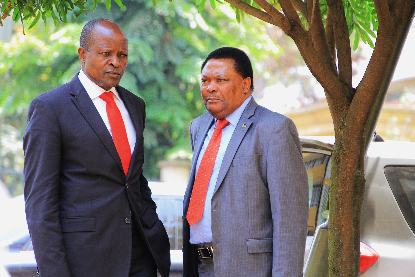 Zachary Okoth Obado with Kioko Kilukumi