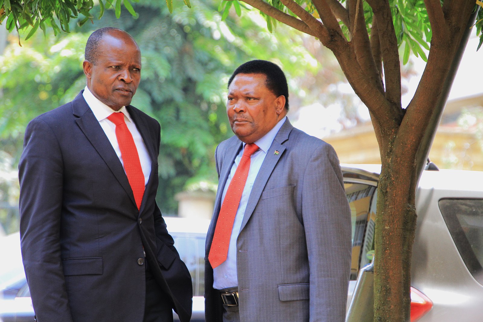 Zachary Okoth Obado with Kioko Kilukumi