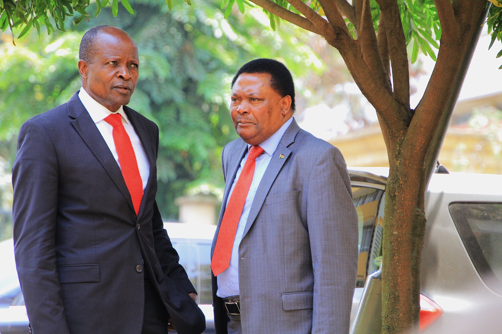 Zachary Okoth Obado with Kioko Kilukumi