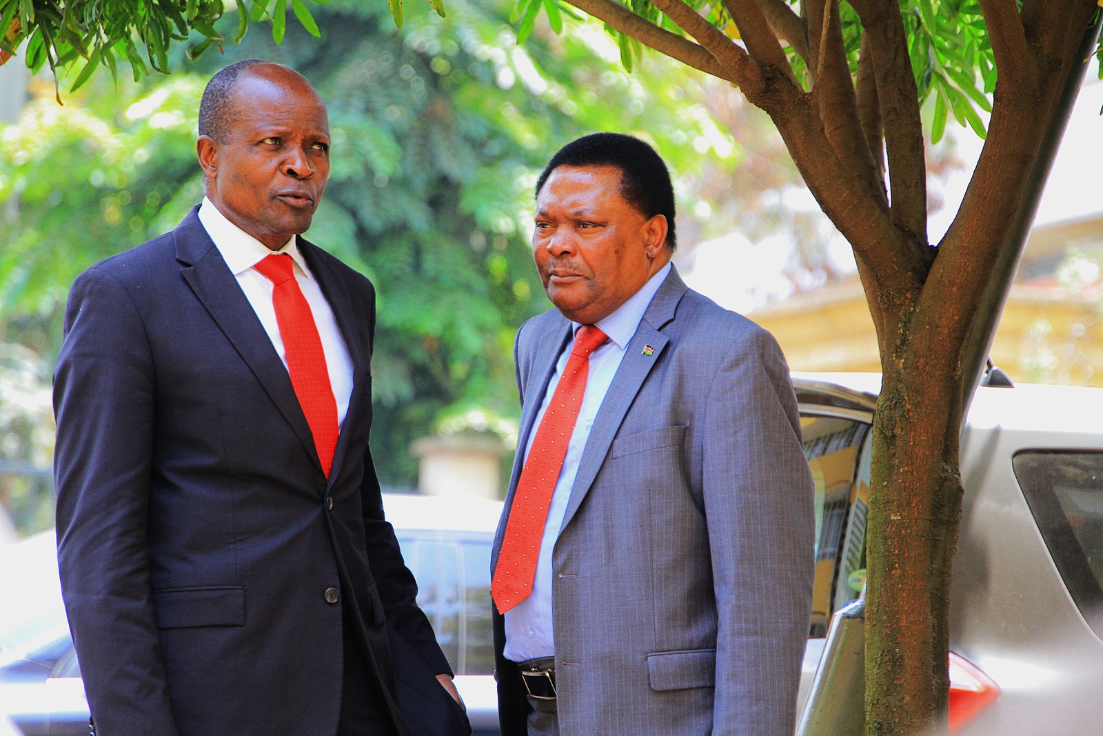 Zachary Okoth Obado with Kioko Kilukumi