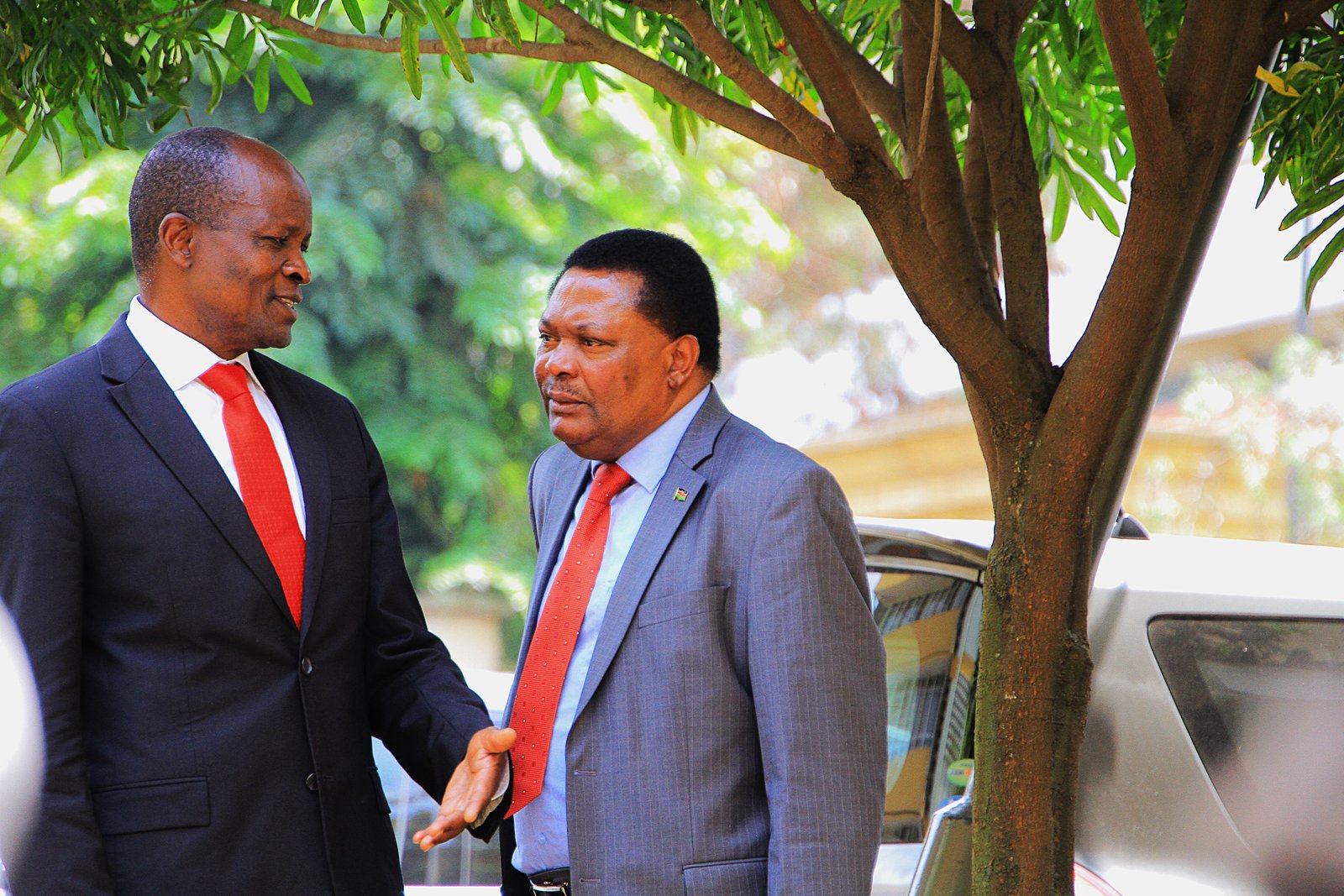 Zachary Okoth Obado with Kioko Kilukumi