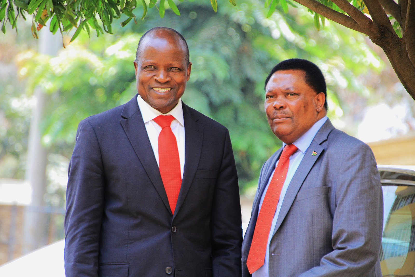 Zachary Okoth Obado with Kioko Kilukumi