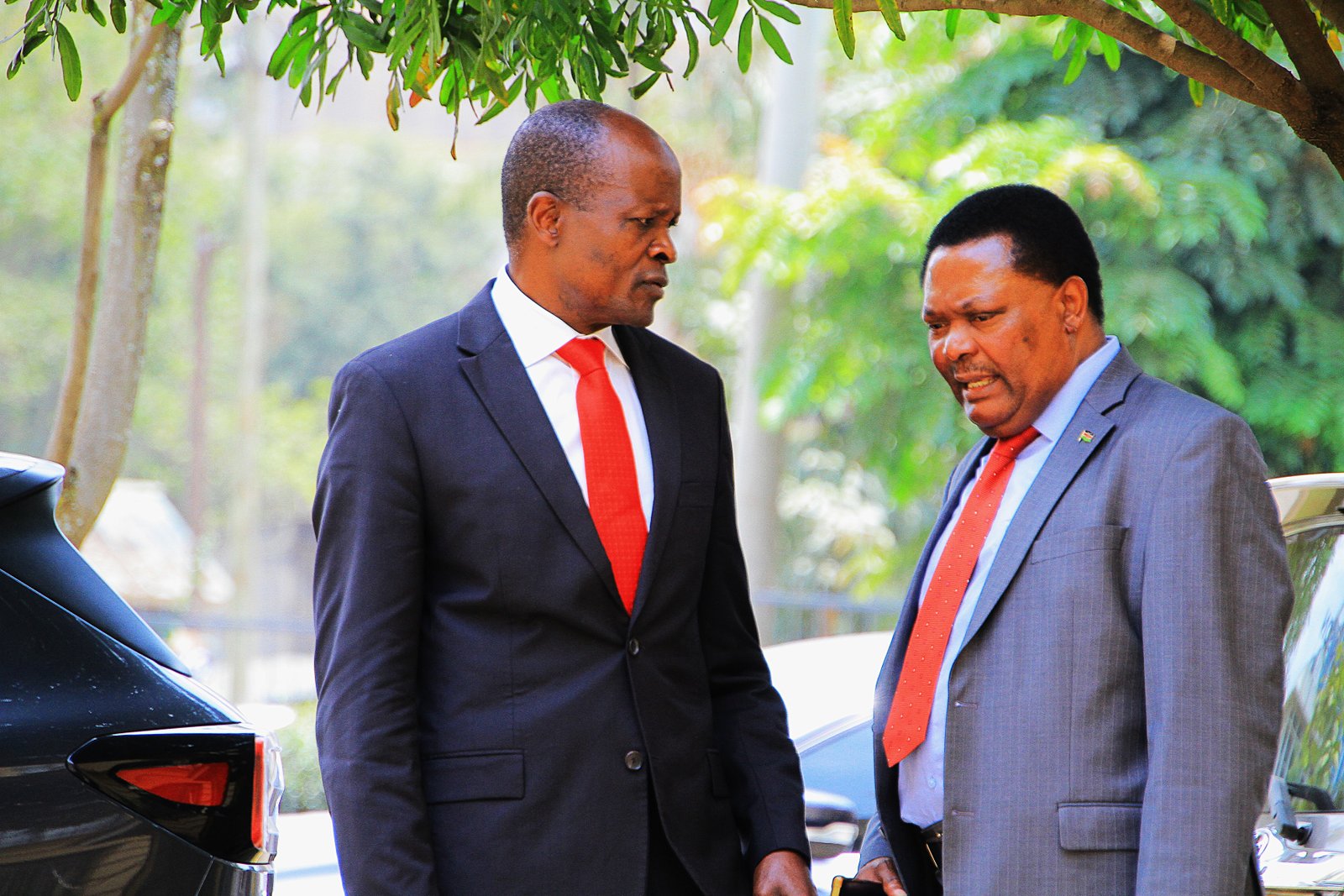 Zachary Okoth Obado with Kioko Kilukumi