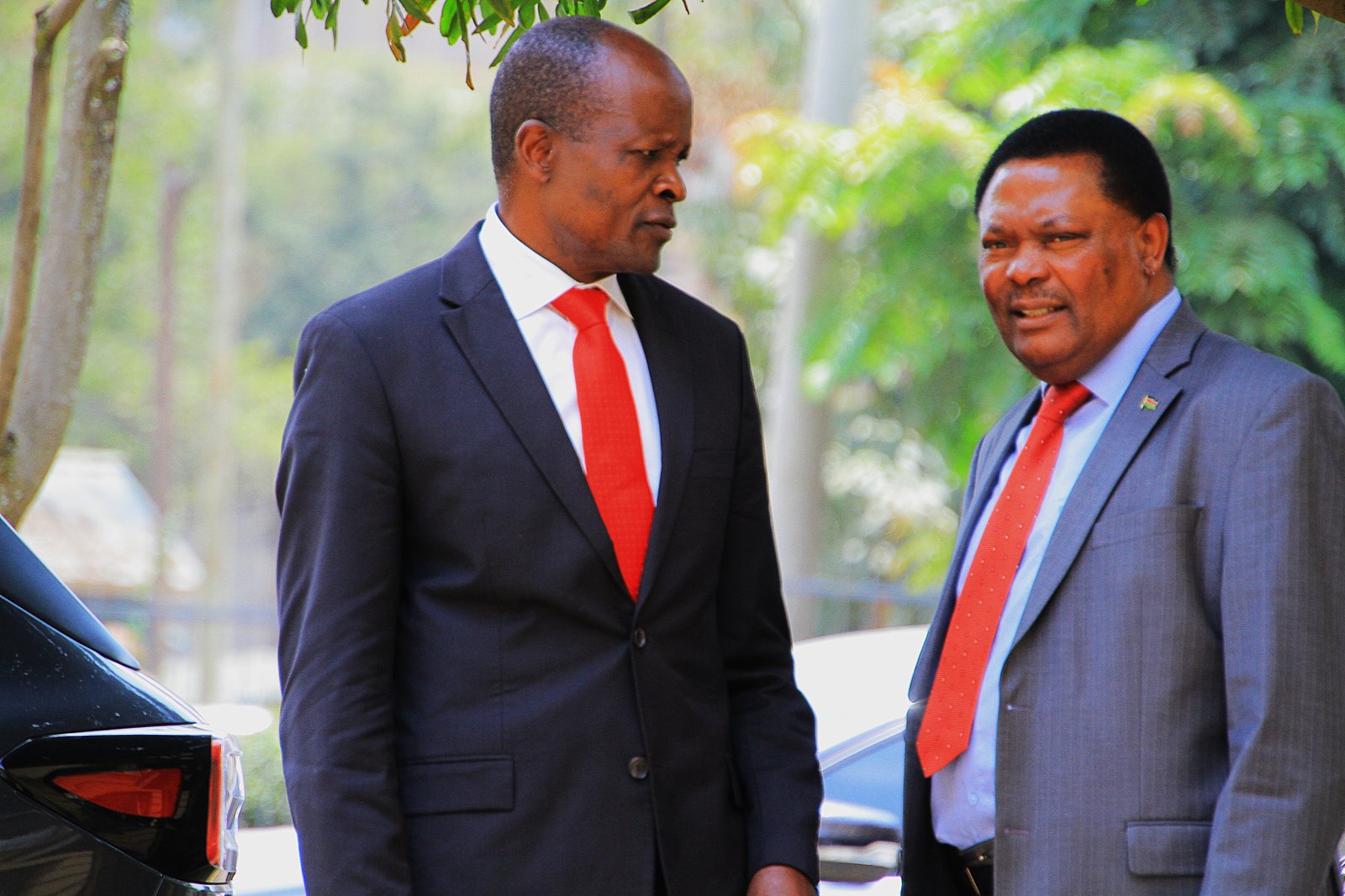 Zachary Okoth Obado with Kioko Kilukumi