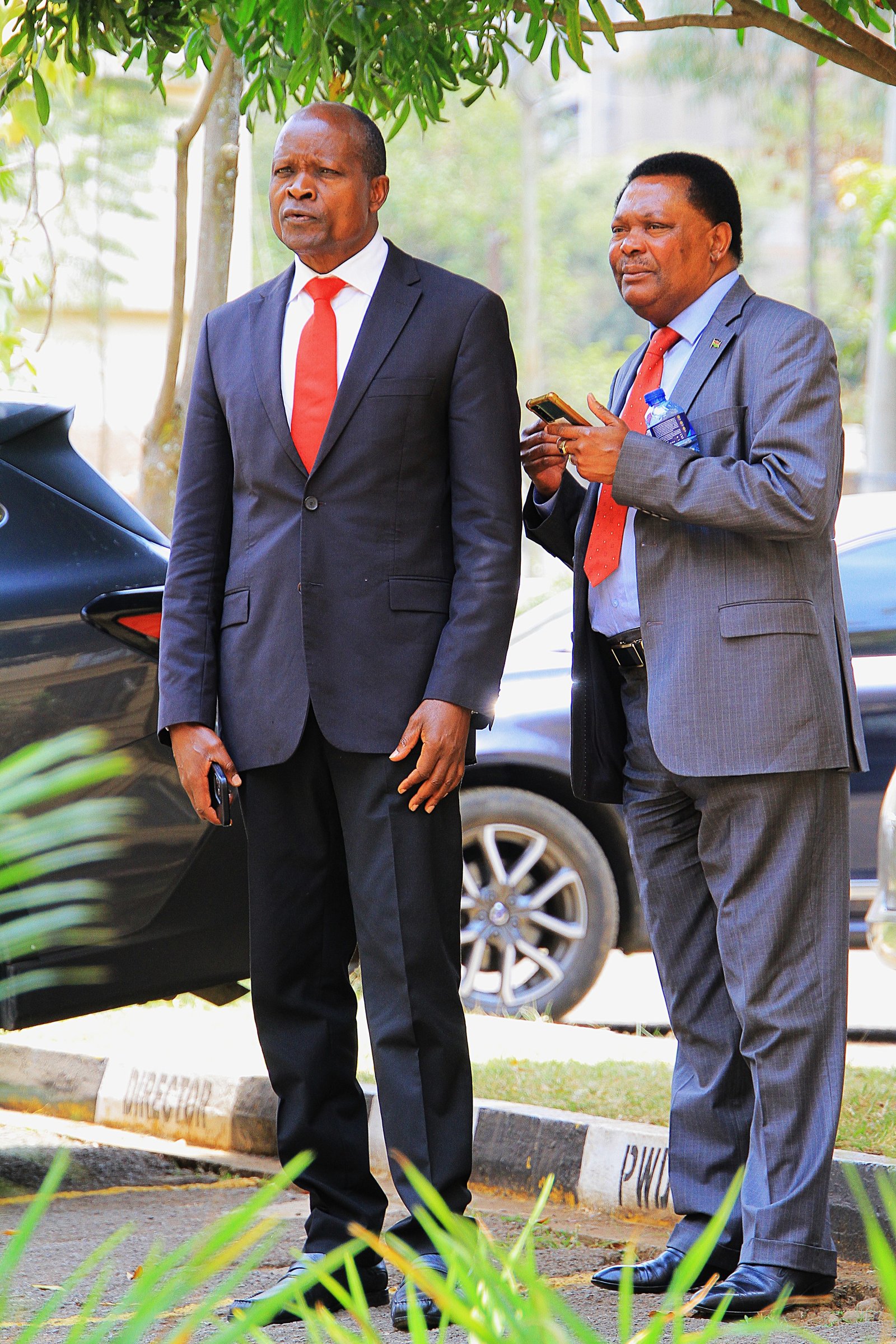 Zachary Okoth Obado with Kioko Kilukumi