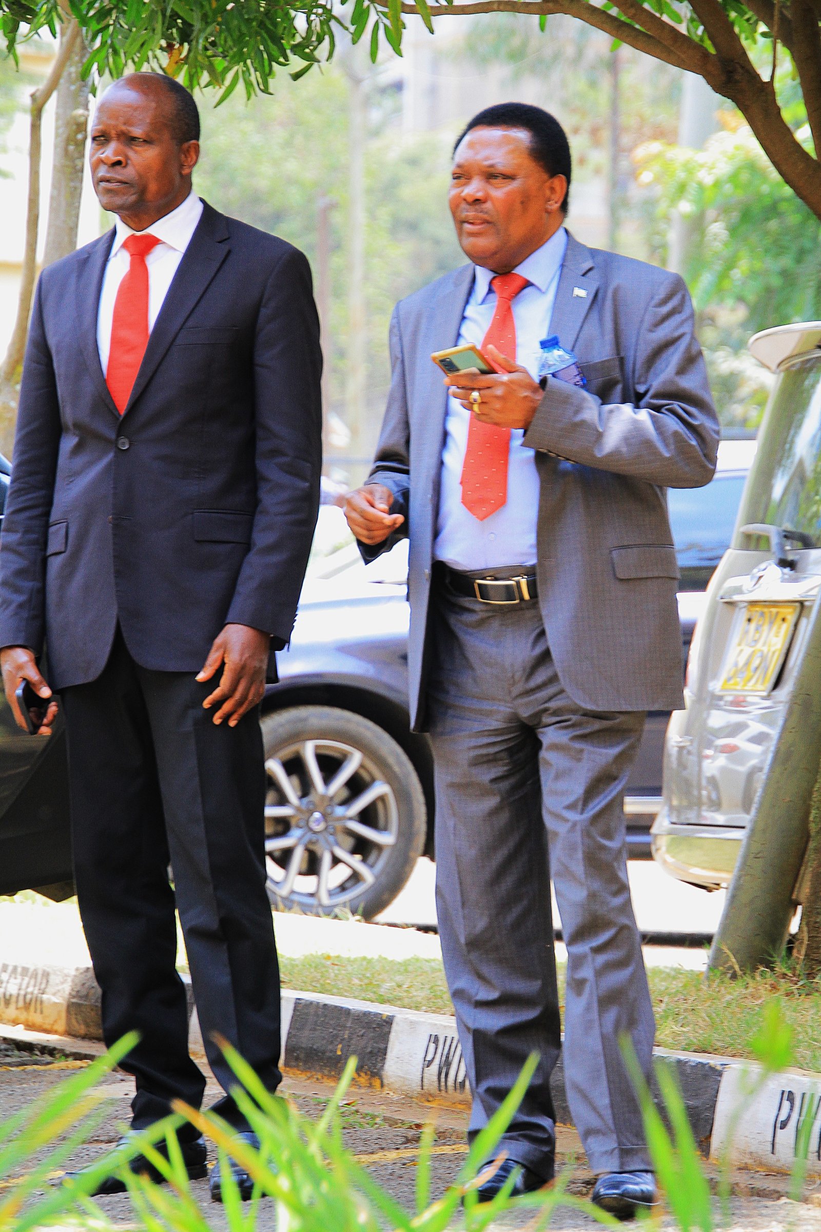 Zachary Okoth Obado with Kioko Kilukumi