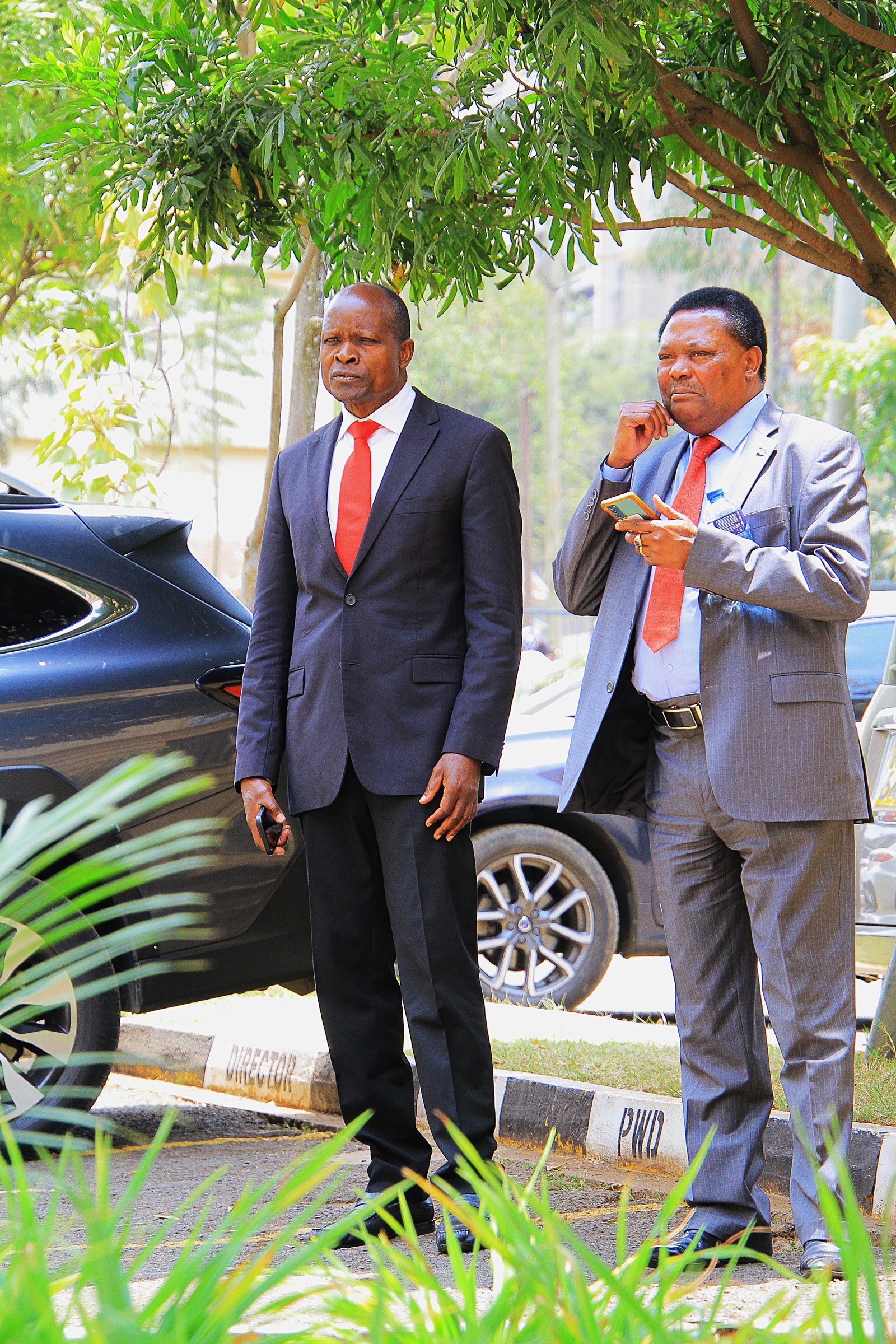 Zachary Okoth Obado with Kioko Kilukumi