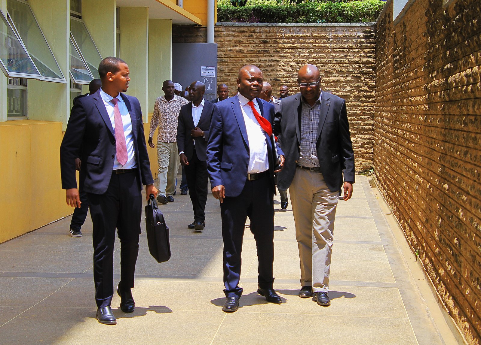 Philip Maiyo, Peter Wanyama and Wycliff Wangamati