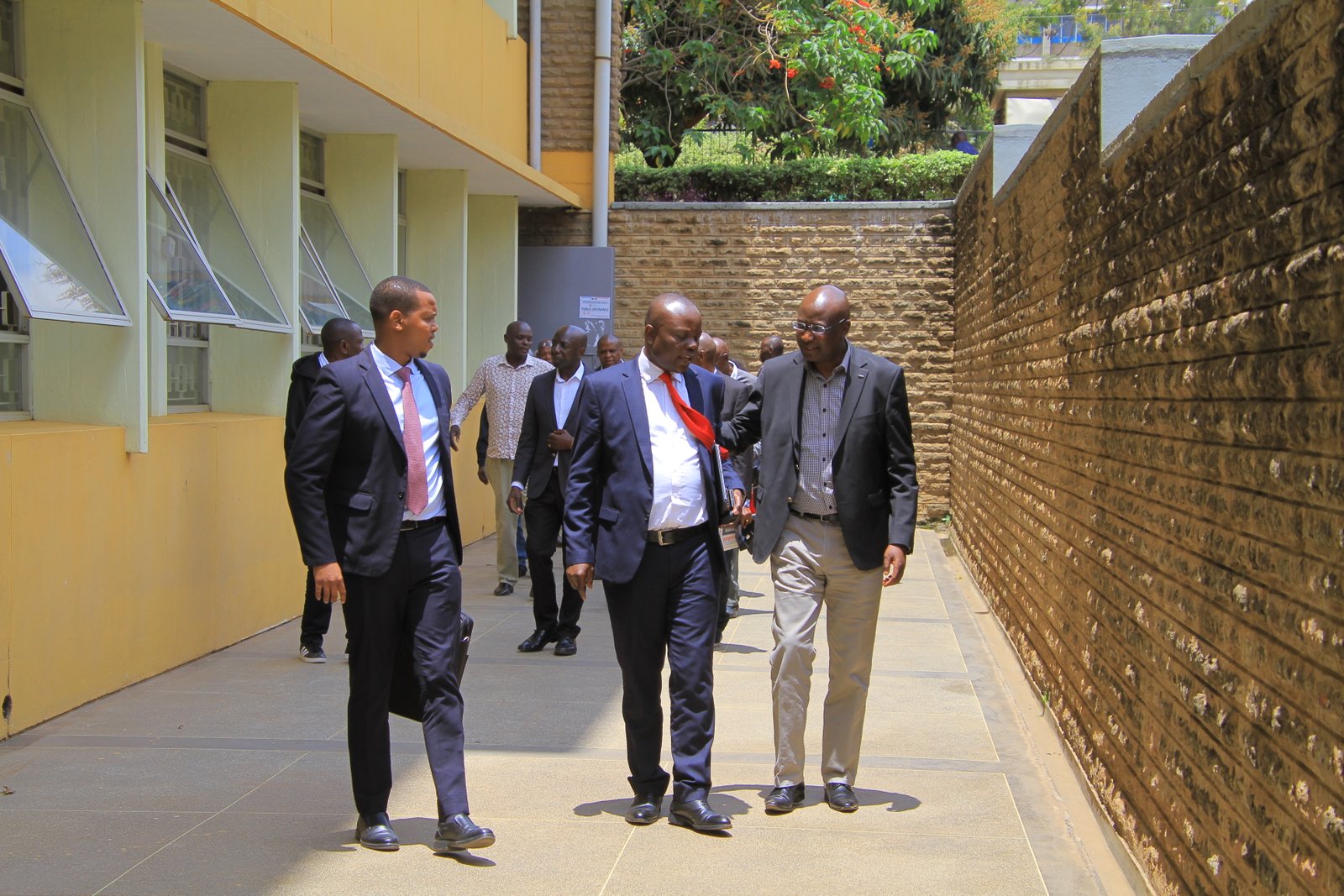 Philip Maiyo, Peter Wanyama and Wycliff Wangamati