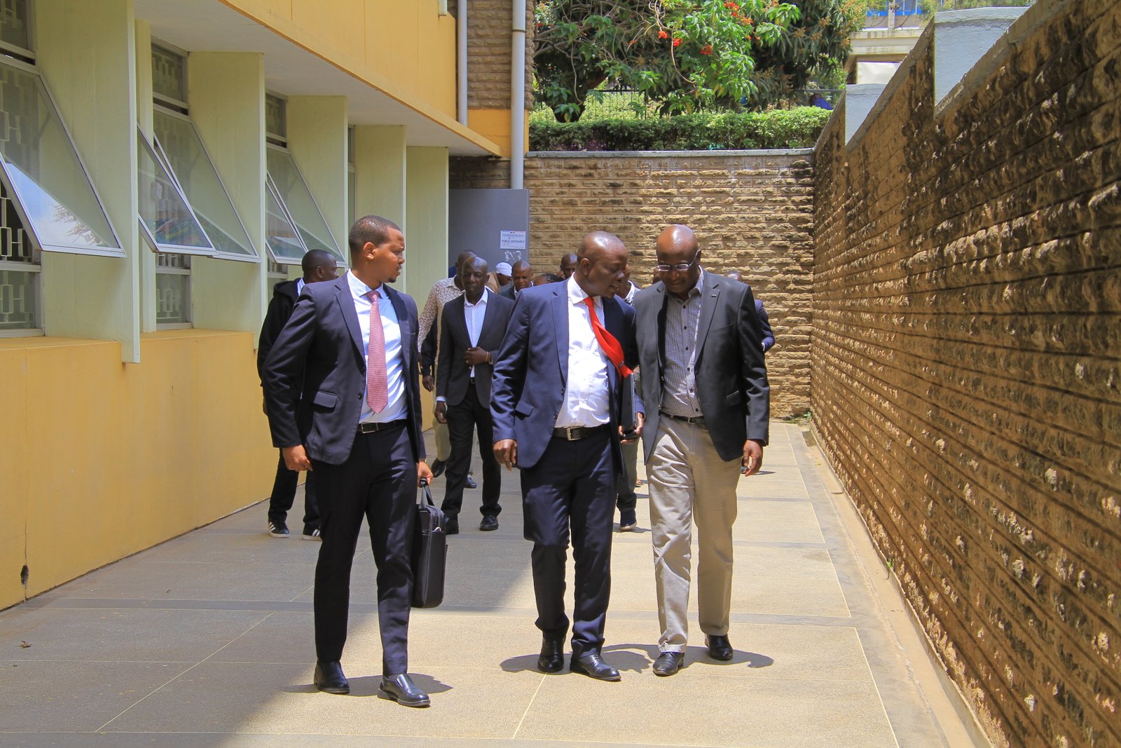 Philip Maiyo, Peter Wanyama and Wycliff Wangamati