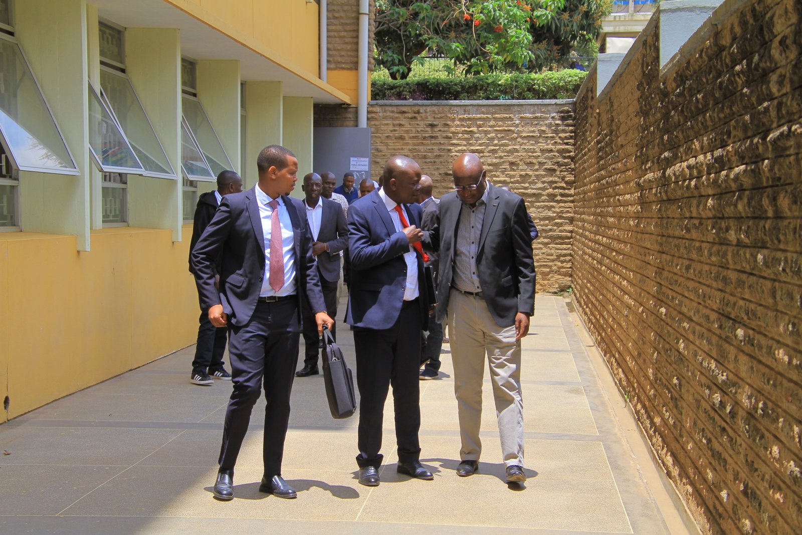 Philip Maiyo, Peter Wanyama and Wycliff Wangamati