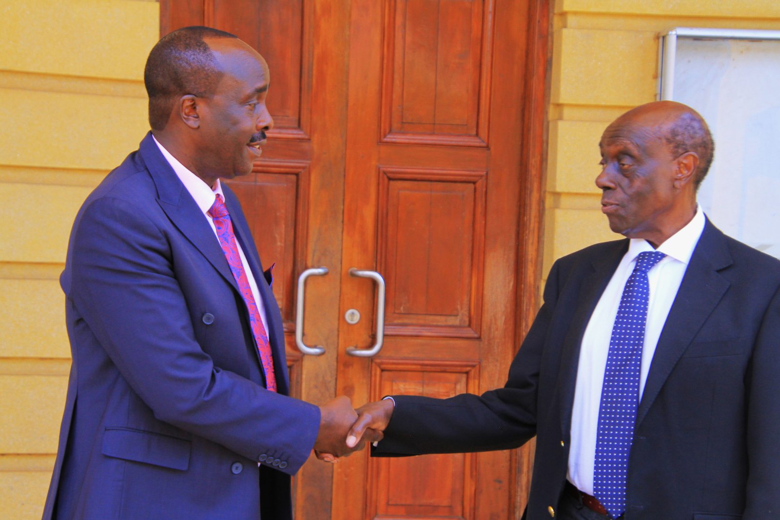 Paul Kibugi Muite with Danstan Omari