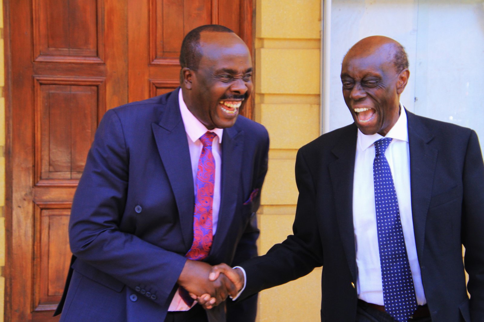 Paul Kibugi Muite with Danstan Omari