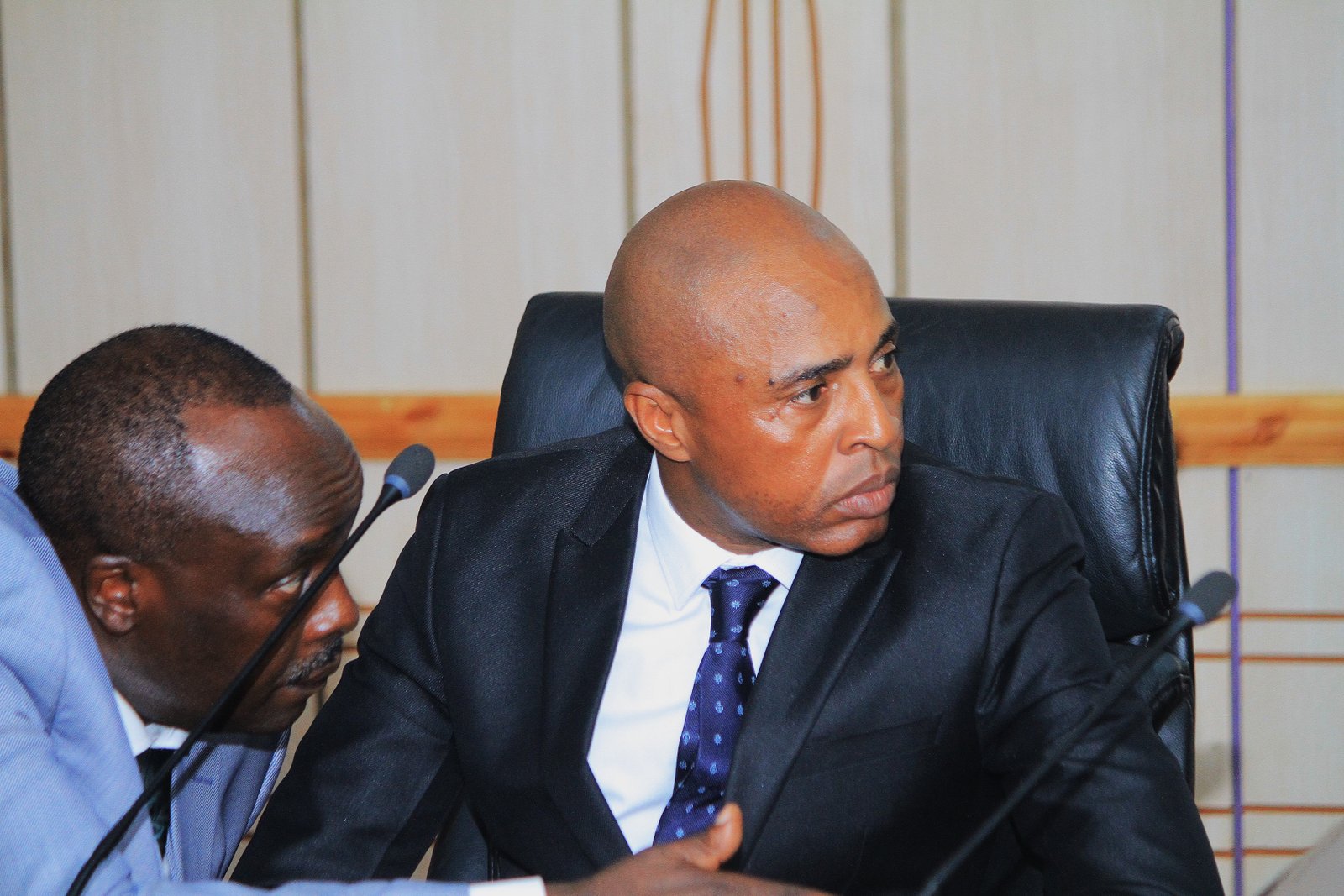 Danstan Omari with Humphrey Kariuki